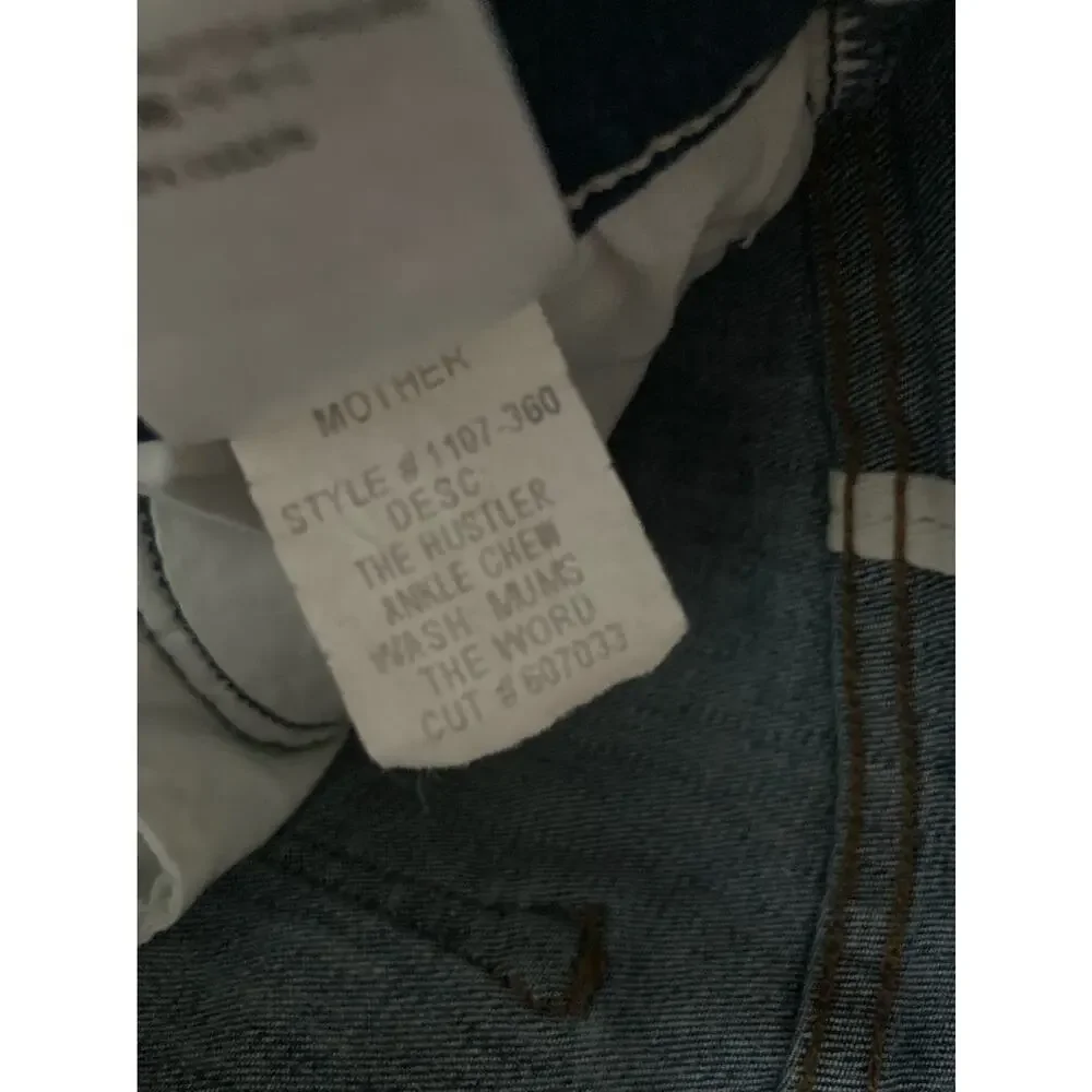 MOTHER The Hustler Ankle Chew Jeans Mums The Word 25